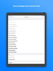 xfont - custom font installer ipad capturas de pantalla 3