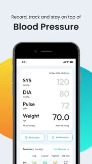 blood pressure app smartbp iphone images 1