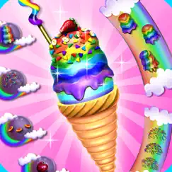home made rainbow ice cream logo, reviews