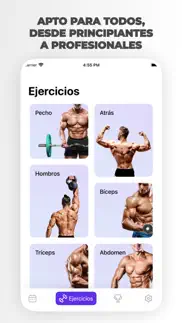 fitness entrenamiento objetivo iphone capturas de pantalla 3