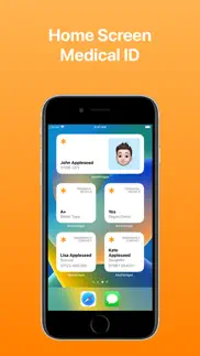 mediwidget: medical id widgets iphone resimleri 2