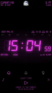 clock alarm.. iphone resimleri 3
