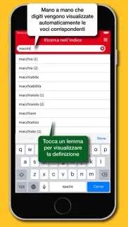 dizionario italiano gabrielli iphone capturas de pantalla 2