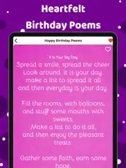 birthday wishes, text messages ipad images 3