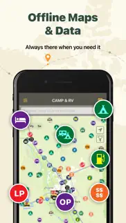 allstays camp & rv - road maps iphone images 4