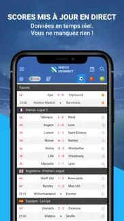 match en direct - live score iPhone Captures Décran 2