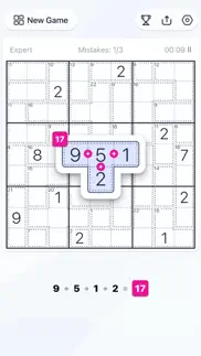 killer sudoku - puzzle games iphone images 1