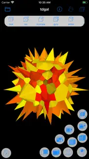 polyhedra 3d iPhone Captures Décran 3