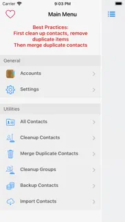 clean,merge duplicate contacts iphone images 1