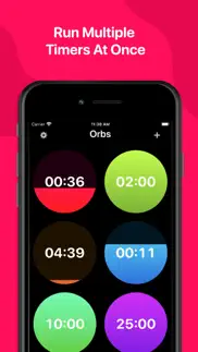 orbs: countdown timers iPhone Captures Décran 2