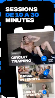 fitness coach iPhone Captures Décran 4