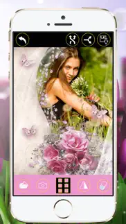 flower blossom photo frames iphone images 1