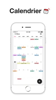 mon calendrier - agenda app iPhone Captures Décran 1