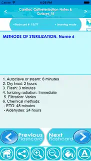 cardiac cath exam review app iphone images 3