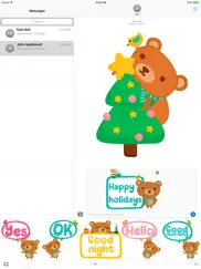 beary lovely emoji and sticker ipad images 2