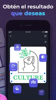 shaped - creador de logos iphone capturas de pantalla 3