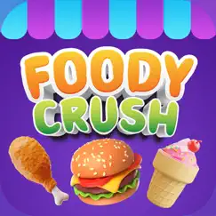 foody crush for food lovers logo, reviews