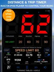 speedometer 55 gps speed & hud ipad images 3