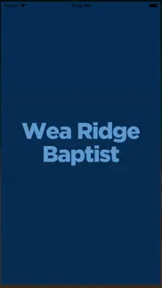 wea ridge baptist church iphone images 1