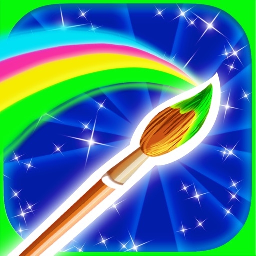Paint Glow -glowing color draw app reviews download