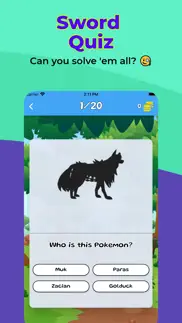 solve em all - pokemon quiz iphone images 1