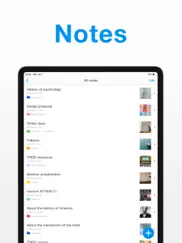 simple notes - app bloc-notes iPad Captures Décran 1