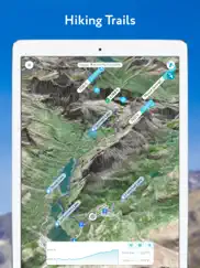 hiking & skiing - peakvisor ipad images 3