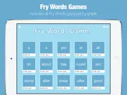 fry words games and flash cards ipad images 1