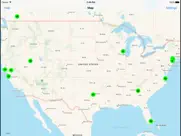 radiation map tracker displays worldwide radiation iPad Captures Décran 1