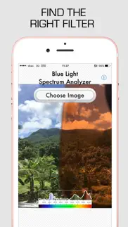 blue light spectrum analyzer iphone images 2