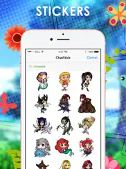 anime girls emoji chibi stickers for imessage ipad images 1