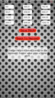 pitchme - record and play yourself as a piano iphone images 3