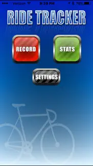 bike ride tracker - gps bicycle computer iphone images 1
