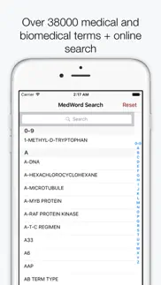 medical dictionary and terminology (aka medwords) iphone images 1