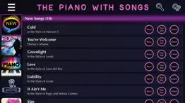 piano with songs- learn to play piano keyboard app iphone images 3
