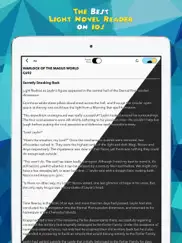 novel updates, the best reader for light novels iPad Captures Décran 1