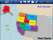us states and capitals puzzle ipad images 3