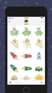 outer space sticker pack iphone images 3
