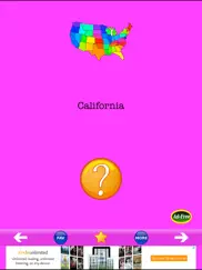 u.s. state capitals! states & capital quiz game ipad images 2
