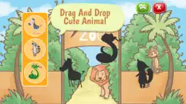 cute zoo animals vocabulary learning puzzle game iphone images 2