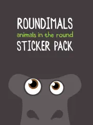 roundimals sticker pack ipad images 1