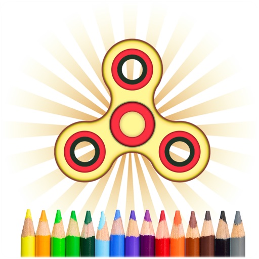 Fidget Spinner Coloring Book app reviews download