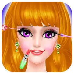 royal princess doll makeover - makeup games logo, reviews