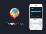 earth maps: gps, directions, places, lat & lon ipad images 2