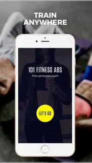 abs 101 fitness - daily personal workout trainer iphone resimleri 1
