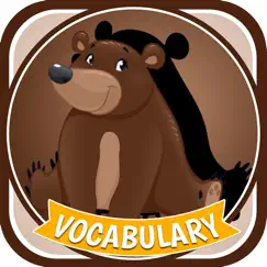 cute zoo animals vocabulary learning puzzle game logo, reviews