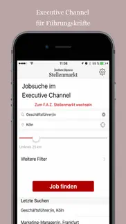 f.a.z. stellenmarkt – ihre app für die jobsuche iphone images 3