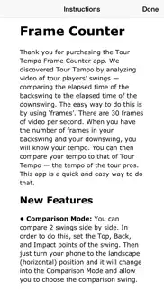 tour tempo frame counter golf iphone images 4
