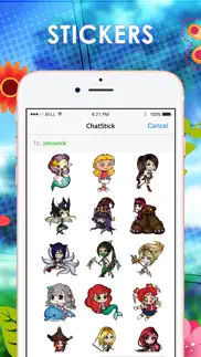anime girls emoji chibi stickers for imessage iphone images 1