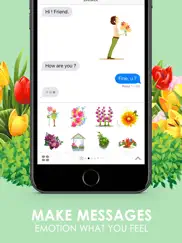 flowers blossom stickers themes by chatstick ipad images 2